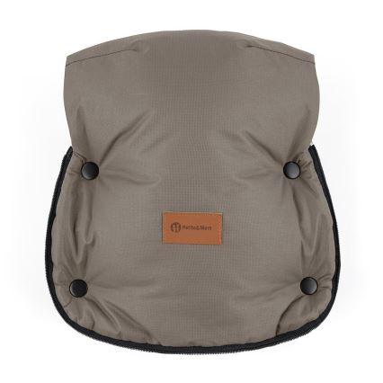 PETITE&MARS - Kinderwagen handwarmer FURRY Mocha Mousse