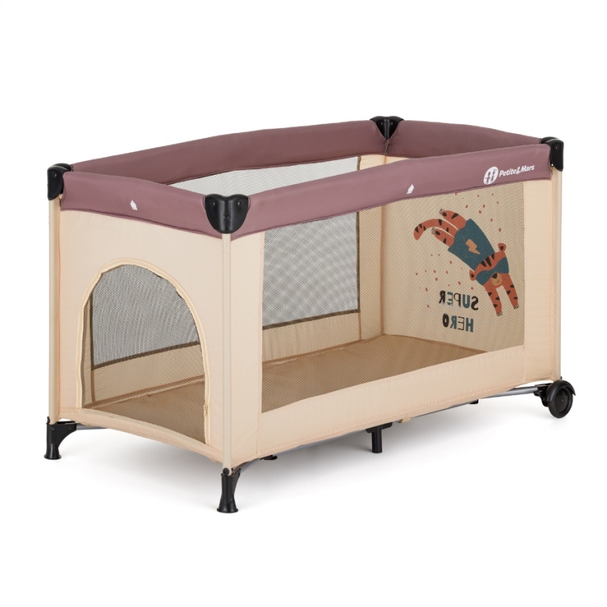 PETITE&MARS - Lit de voyage KOOT Tiger Super Hero