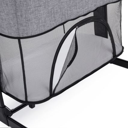PETITE&MARS - Lit d'enfant NEXTIE gris foncé