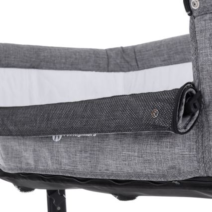 PETITE&MARS - Lit d'enfant NEXTIE gris foncé