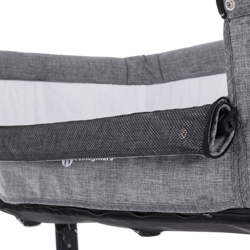PETITE&MARS - Lit d'enfant NEXTIE gris foncé