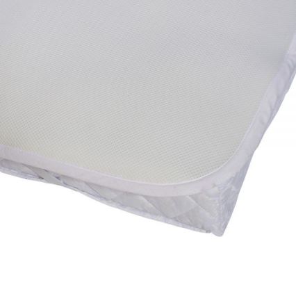 PETITE&MARS - Matrasbeschermer AERODRY 120x60 cm ademend wit