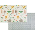 PETITE&MARS - Opvouwbare speelmat CAMPY Dieren&Hexagon