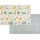 PETITE&MARS - Opvouwbare speelmat CAMPY Dieren&Hexagon