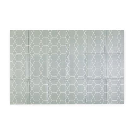 PETITE&MARS - Opvouwbare speelmat CAMPY Dieren&Hexagon