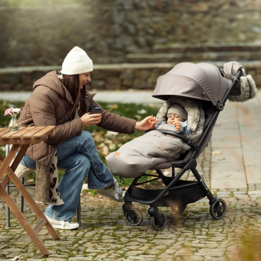 PETITE&MARS - Poussette de sport ZIP Gris velours