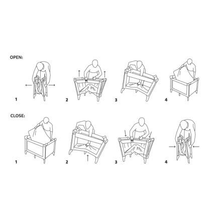 PETITE&MARS - Reisbedje KOOT Zebra Super Power