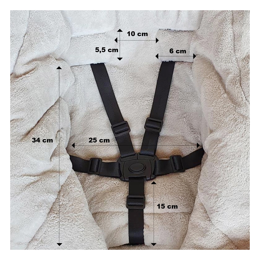 PETITE&MARS - SET Baby Trappelzak 3in1 JIBOT + handwarmers voor een kinderwagen JASIE zwart