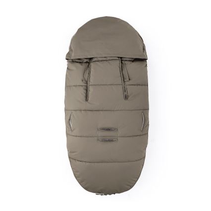 PETITE&MARS - SET Kinder-voetenzak 4-in-1 COMFY + handverwarmers voor kinderwagen FURRY Mocha Mousse