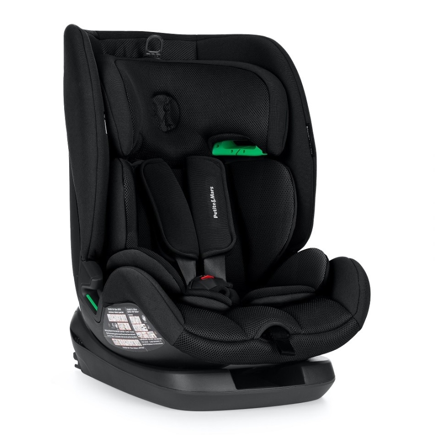 PETITE&MARS - Siège auto PRIME PRO i-Taille 76-150 cm (9-36 kg) noir
