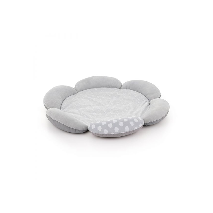 PETITE&MARS - Speelkussen voor Kinderen 3v1 CLOUD licht grijs