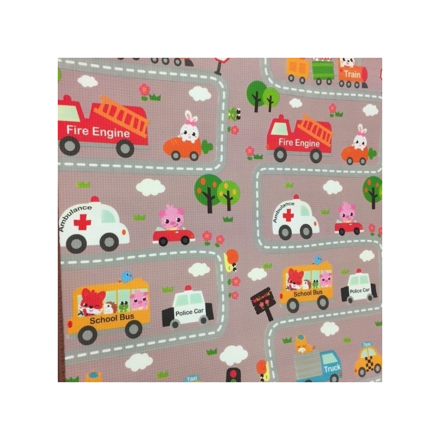 PETITE&MARS - Tapis de jeu JOY CITY 150x180 cm