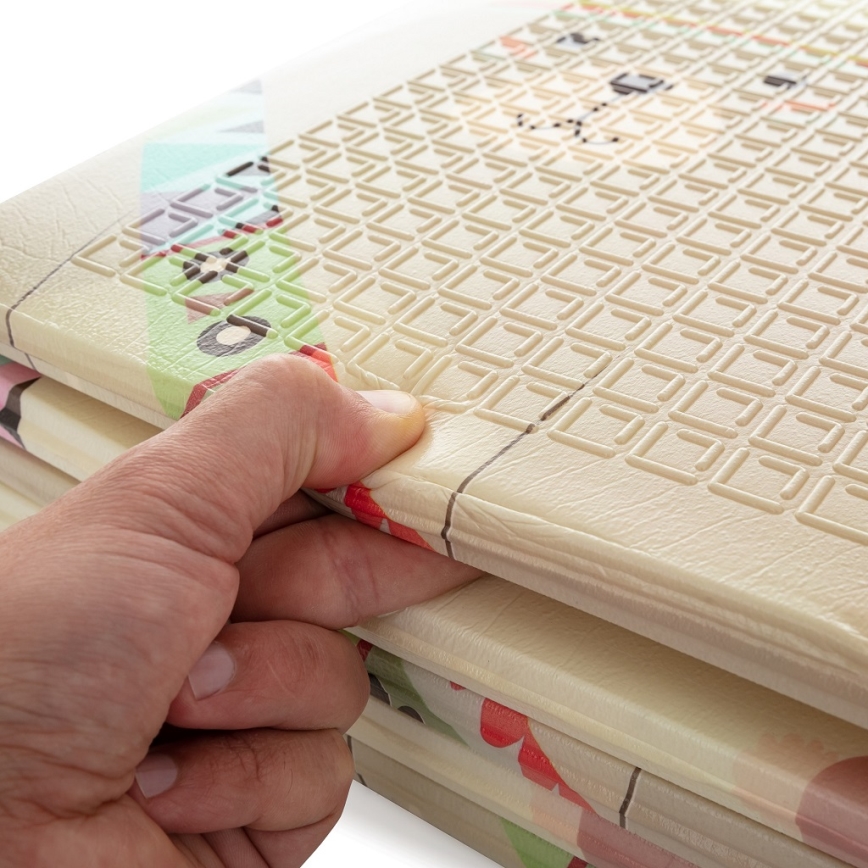 PETITE&MARS - Tapis d'éveil pliable CAMPY ELEPHANT&CITY