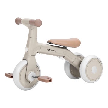 PETITE&MARS - Tricycle 3 en 1 BINGO pour enfants, blanc ivoire