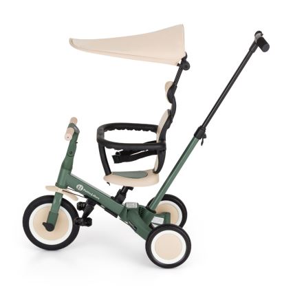 PETITE&MARS - Tricycle convertible 5-en-1 pour enfant TURBO PLUS Vert brumeux