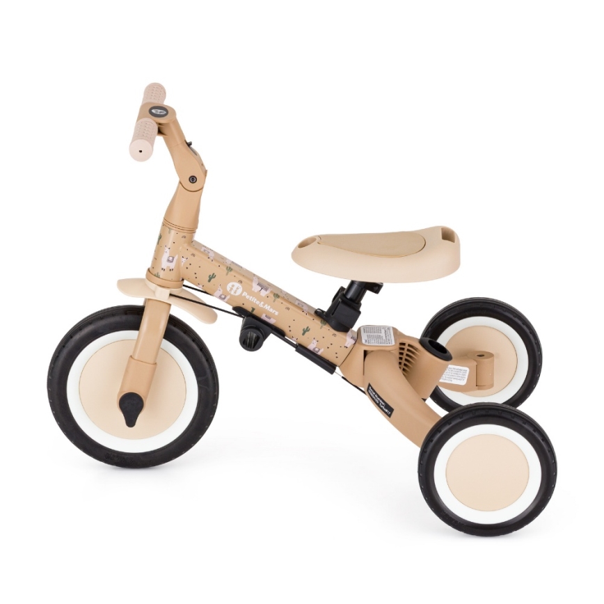 PETITE&MARS - Tricycle enfant 5 en 1 TURBO LIMITED Llama Vibes