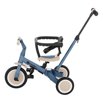 PETITE&MARS - Tricycle enfant 5en1 TURBO Bleu océan