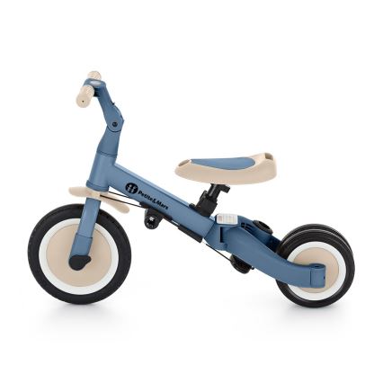 PETITE&MARS - Tricycle enfant 5en1 TURBO Bleu océan