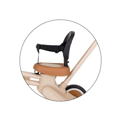 PETITE&MARS - Tricycle évolutif 4 en 1 DRIFT Desert Sand