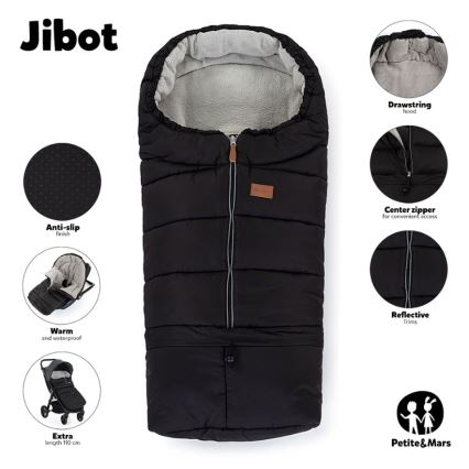 PETITE&MARS - Voetenzak voor baby's 3in1 JIBOT groen