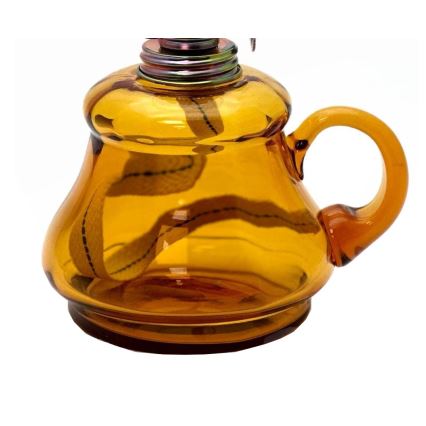 Petroleumlamp TEREZA 34 cm amber
