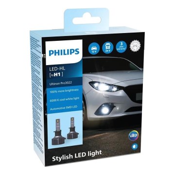 Philips 11258U3022X2 - SET 2xLED Autolamp Ultinon Pro3022 H1 P14,5s/20W/12/24V 6000K