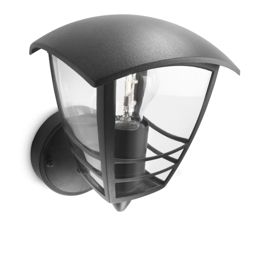 Philips 15380/30/16 - Applique murale extérieure MYGARDEN CREEK 1xE27/60W/230V IP44