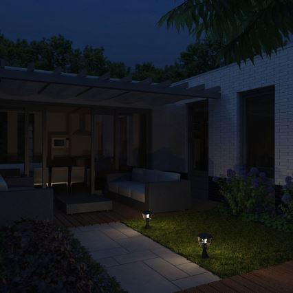 Philips 15382/30/16 - Lampadaire extérieur MYGARDEN CREEK 1xE27/60W/230V IP44
