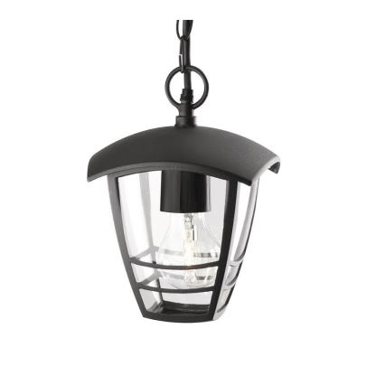 Philips 15386/30/16 - Hanglamp kroonluchter voor buiten MYGARDEN CREEK 1xE27/60W/230V zwart