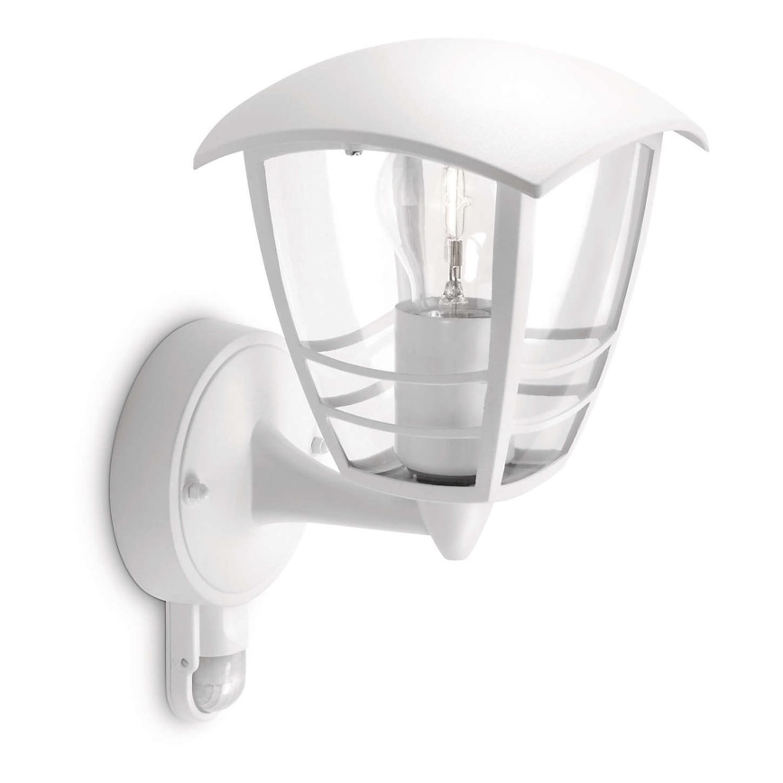 Philips 15388/31/16 - Wandlamp met sensor voor buiten MYGARDEN CREEK 1xE27/60W IP44