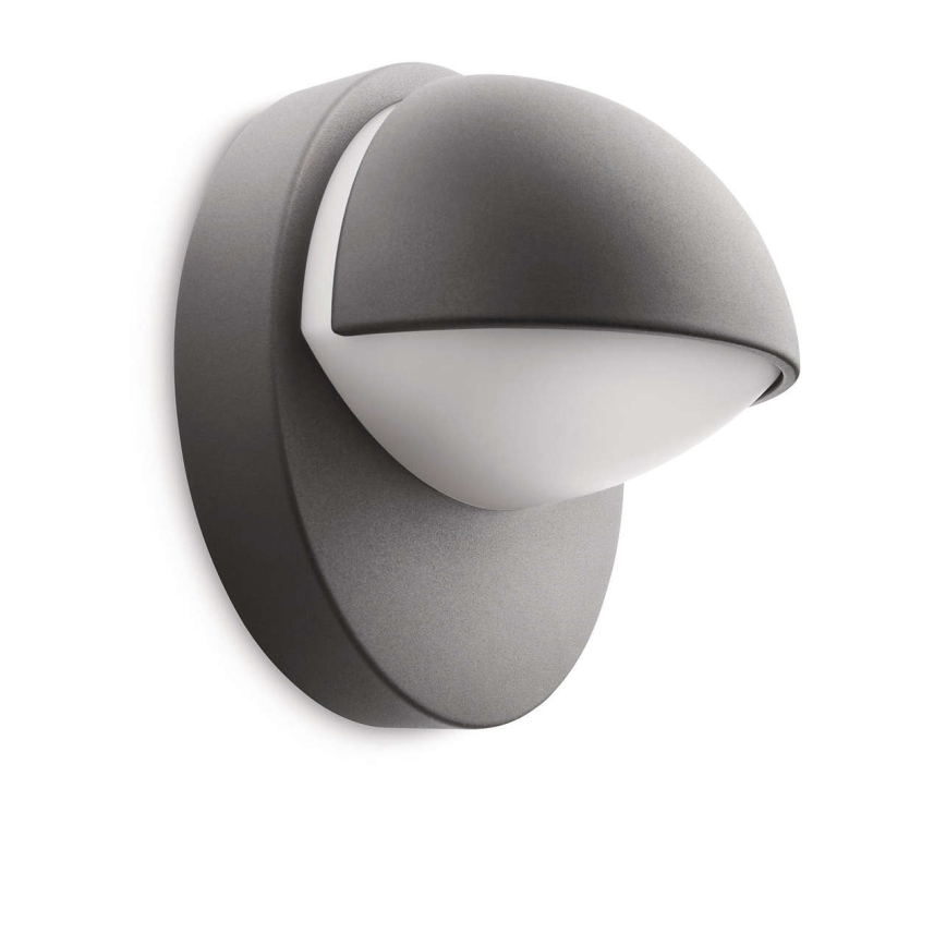 Philips 16245/93/16 - Buiten wandlamp MYGARDEN JUNE 1x E27 / 12W / 230V IP44