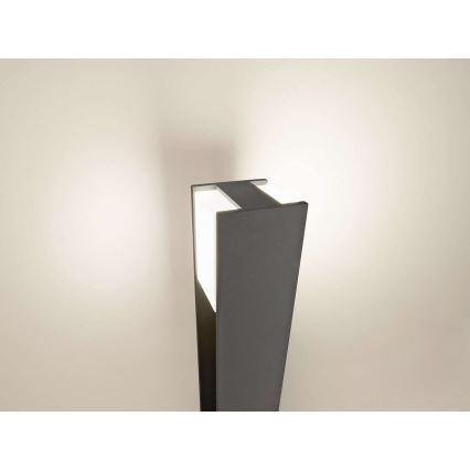 Philips 16353/93/16 - Lampadaire extérieur MYGARDEN BRIDGE 1xE27/14W/230V IP44