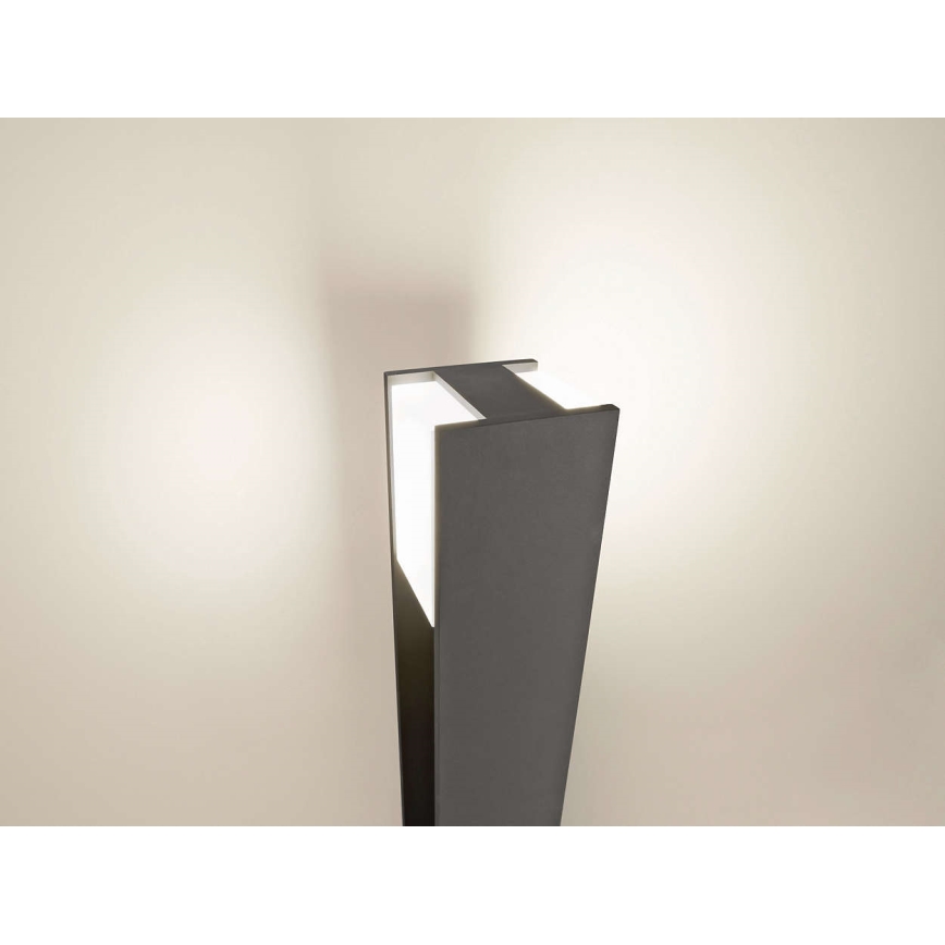 Philips 16353/93/16 - Lampadaire extérieur MYGARDEN BRIDGE 1xE27/14W/230V IP44