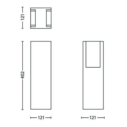 Philips - Lampadaire d