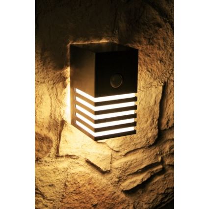 Philips - Applique murale d'extérieur avec détecteur E27/20W IP44