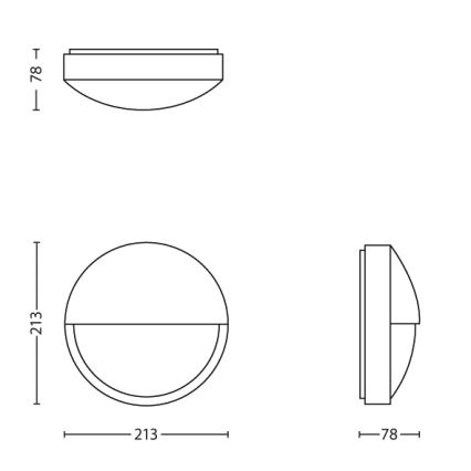 Philips - Applique murale LED extérieure LED/6W