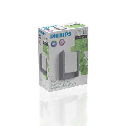 Philips - Applique murale extérieure LED/6W/230V 2700K IP44