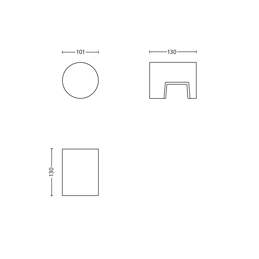 Philips - LED buitenlamp LED/6W/230V IP44