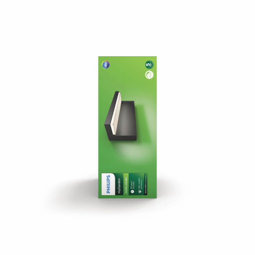 Philips - LED Wandlamp voor buiten 2xLED/4,5W/230V 4000K IP44