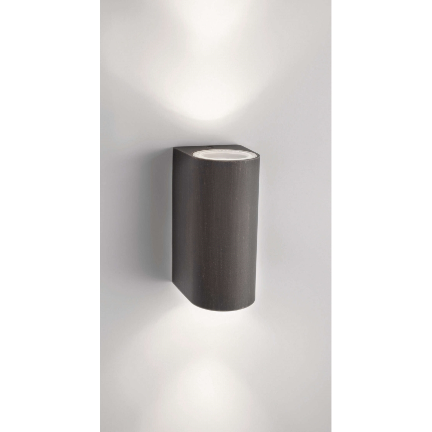 Philips 17102/86/16 - Wandlamp voor buiten MYGARDEN NIGHTINGALE 2xGU10/35W IP44