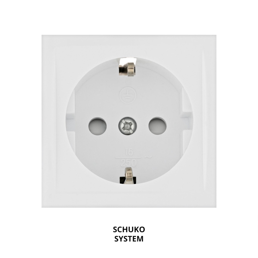 Philips 17108/47/16 - Buitenstopcontact zuil MYGARDEN ROCK 230V IP44 SCHUKO