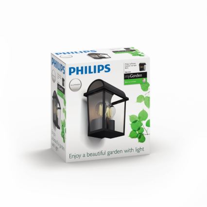 Philips 17235/30/PN - Buiten wandlamp 2xE27/42W/230V IP44