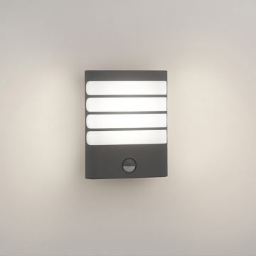 Philips - Eclairage LED extérieur avec détecteur 1xLED/3W