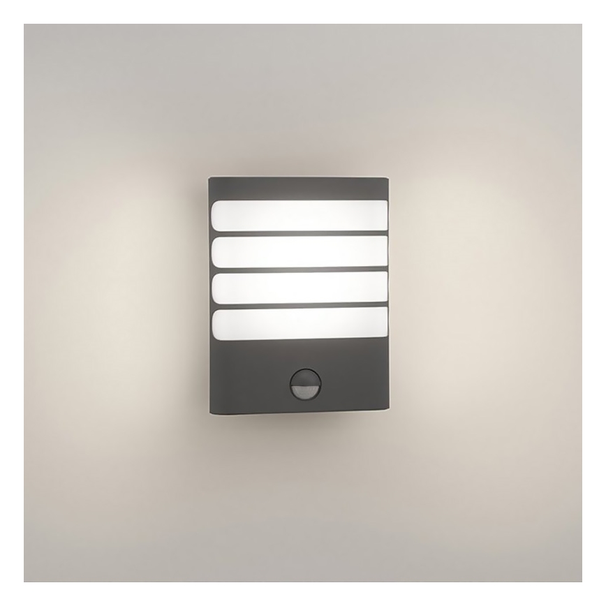 Philips - Applique murale extérieure LED avec détecteur LED/3W/230V IP44