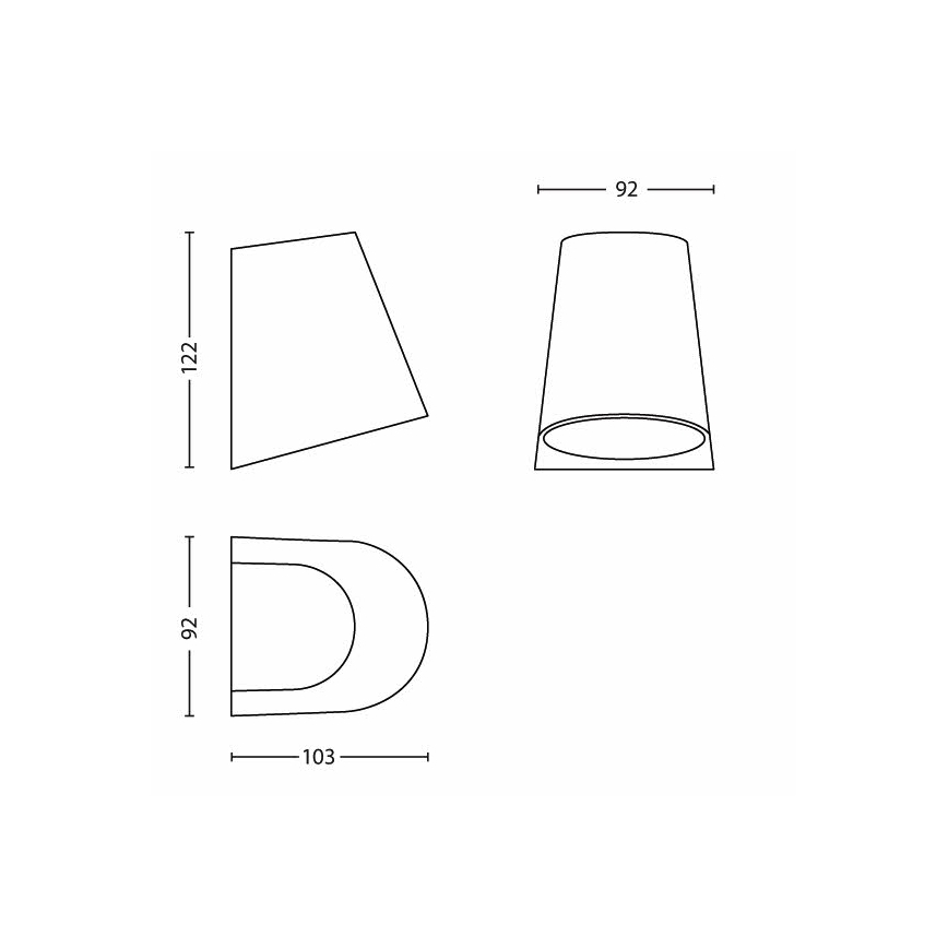Philips - LED buitenverlichting LED/3W/230V IP44