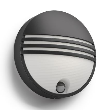 Philips - Applique murale extérieure avec détecteur 1xLED/6W/230V IP44