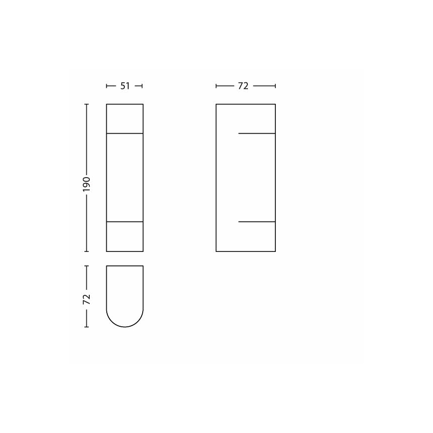 Philips - LED Lamp voor Buiten 2xLED/1W/230V IP44