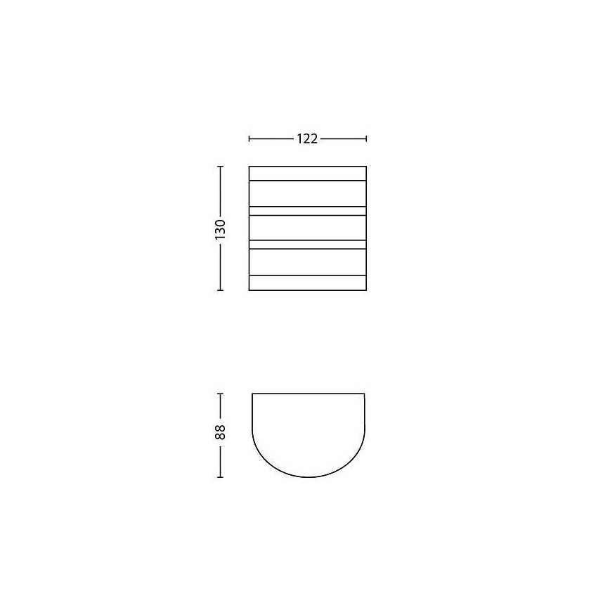 Philips - LED buitenverlichting LED/3W/230V IP44