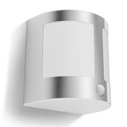 Philips 17316/47/16 - Applique murale LED extérieure avec capteur PARROT 1xLED/3,5W