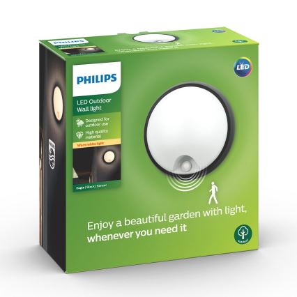 Philips - Luminaire extérieur LED avec détecteur 1xLED/3,5W/230V IP44